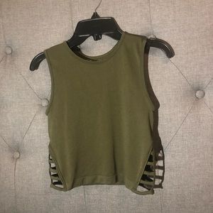 Cropped tank top